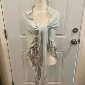 Ilana Wolf fringe scarf